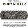 image:imageThe Original Body Roller  High Density Foam Roller Massager for Deep Tissue Massage of the Back and Leg Muscles  Self Myofascial Release of Painful Trigger Point Muscle Adhesions Black12x375 Speckled