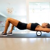 image:imageTrigger Point Releasing Foam Massage Roller with Medium Compression for Exercise Stretching and Muscle Recovery  Relieves Muscle Tightness Improves Mobility and CirculationBlack