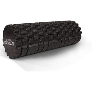 image:imageThe Original Body Roller  High Density Foam Roller Massager for Deep Tissue Massage of the Back and Leg Muscles  Self Myofascial Release of Painful Trigger Point Muscle Adhesions Black12x375 Black
